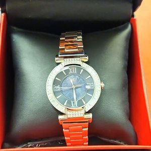 Burgi Watch Silver Band